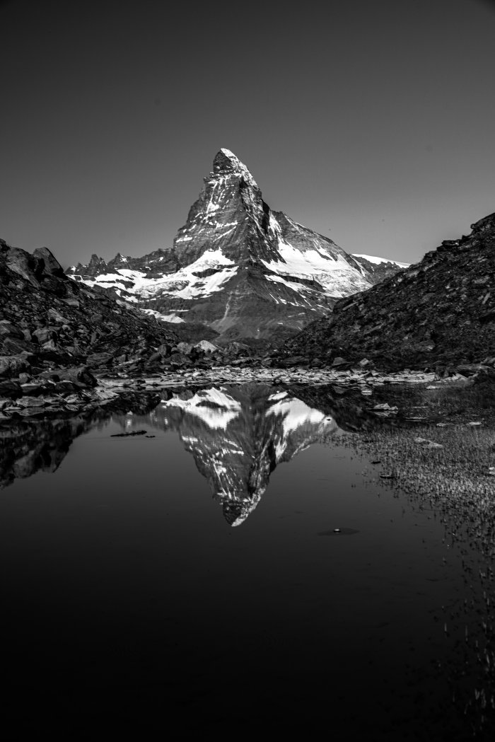 The mountain and the lake